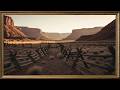 Cinematic Desert Canyon 🌄 Relaxing 4K Western Scenery for TV | Peaceful Rustic Ambience