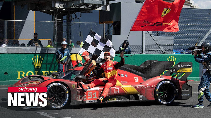 Ferrari clinch title at 100th Le Mans 24 Hours race