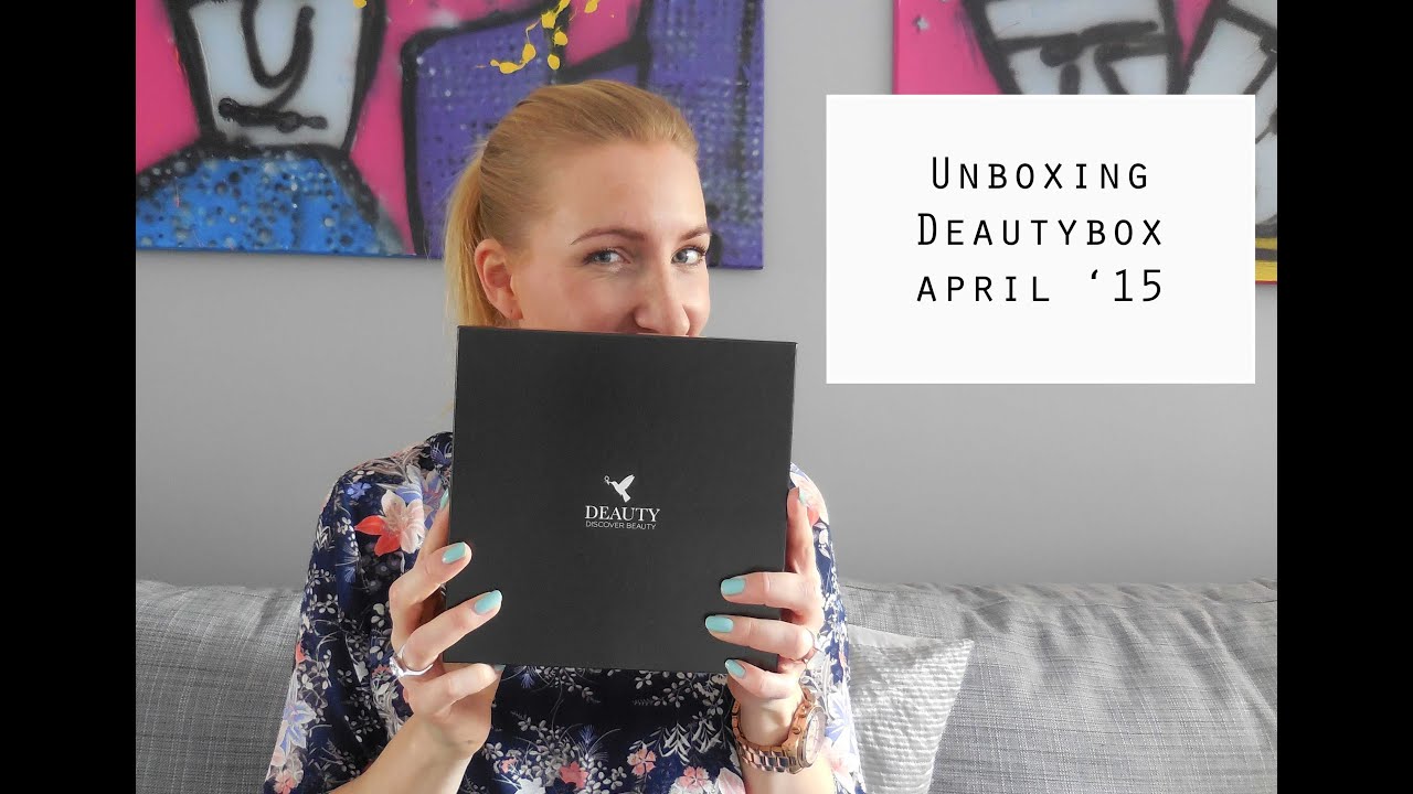 Unboxing Deautybox - April 2015