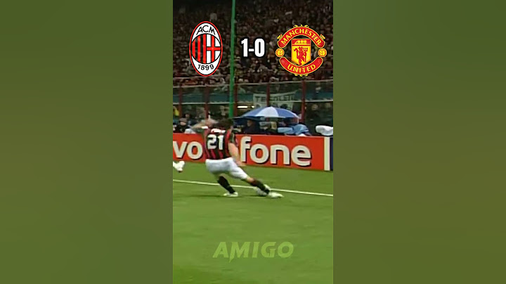 Ac Milan vs Manchester United 🤩🔥