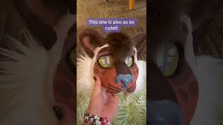 Pack some mask orders with me!! #furry #theriangear #animalmask #fursuit #therian #therianthropy