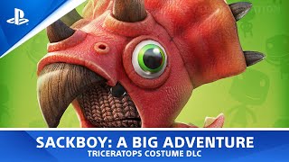 Sackboy: A Big Adventure - Triceratops Costume DLC