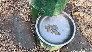 9263: Overflowing a water fountain at Yorba Dog Park in Orange