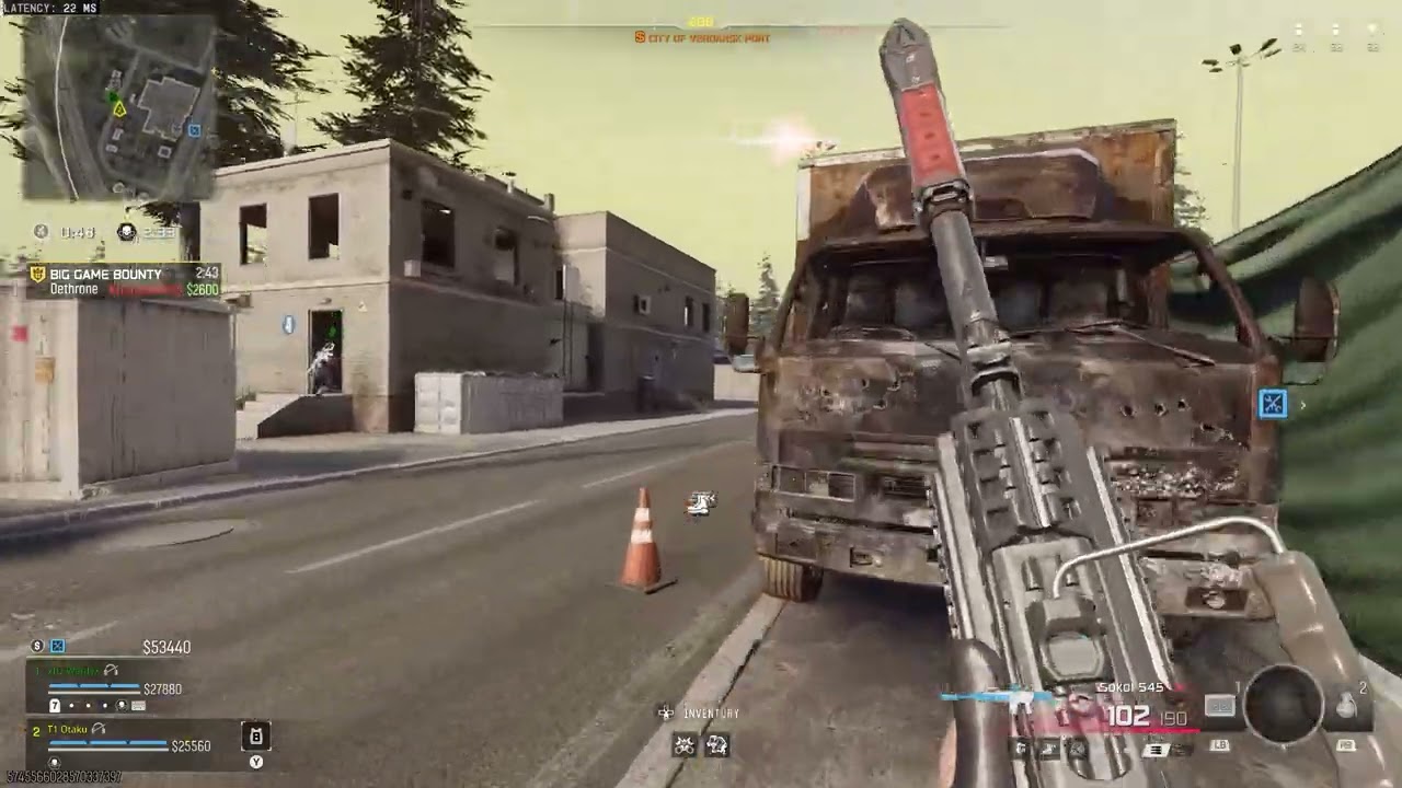 Warzone BO7 - Win 19, Battle At $Port