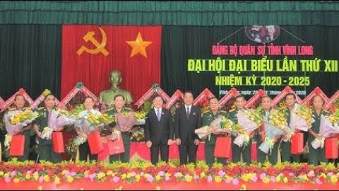 Đại hội Đại biểu Đảng bộ Quân sự tỉnh lần thứ XII thành công tốt đẹp