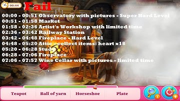 Manor Matters Hidden Objects Levels Pass HD on Hall Day 3 - Part 9 | observatory, railway station