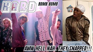 KARD - Bomb Bomb MV REACTION: SPILT MY WATER/WHY ARE BM & SOMIN WET?!?! 🤯💦💧