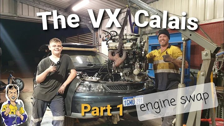 The Holden VX Calais father and son project engine out part 1