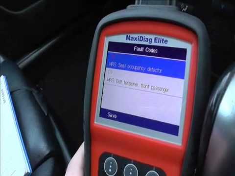 Mercedes SRS Airbag Light MOT FAIL How To Fix - YouTube 2002 dodge dakota 3 9 engine diagram 