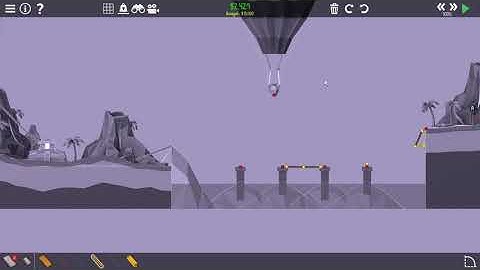 a top 3 bridge in poly bridge 2 (2-4 :buggy bouncer)