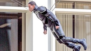 Will Smith Flying Stunt! Hancock BTS Will Smith Flying Stunt! Hancock BTS
