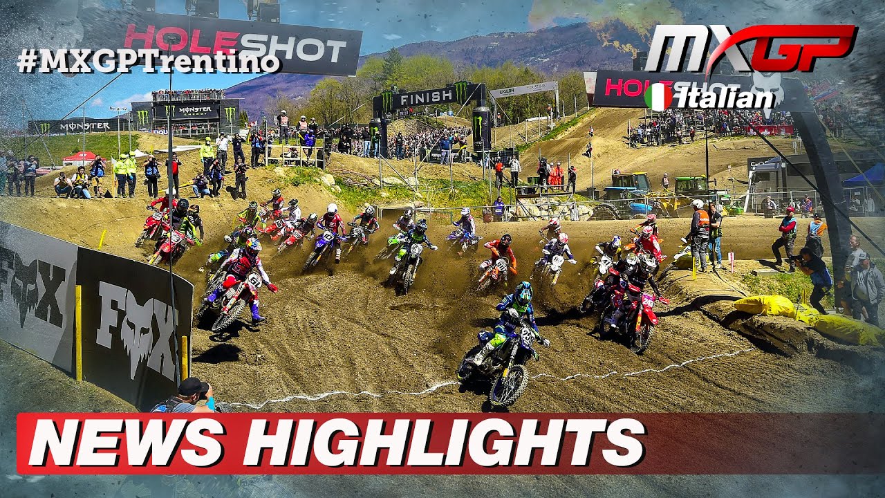 WATCH: News Highlights in Italiano | MXGP of Trentino 2022 #MXGP #Motocross