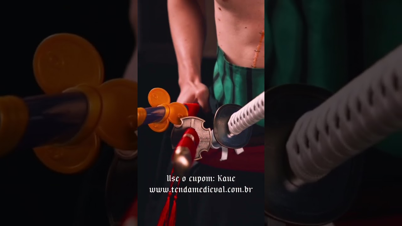 Garanta a sua com o cupom: Kaue na @tendamedieval ⚔️ #onepiece #zoro #espada #katana #roronoazoro