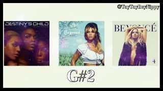 Beyoncé - Studio Vocal Battle (G#2-G#5-D6)