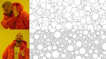 p5.js Tutorial - No Overlapping Circle