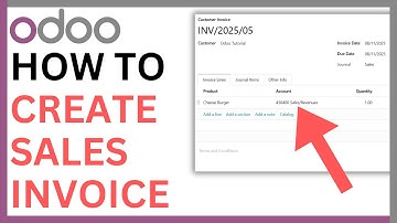How to Create Sales Invoice in Odoo [QUICK GUIDE]