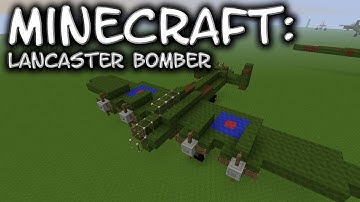 Minecraft: Lancaster Bomber Tutorial
