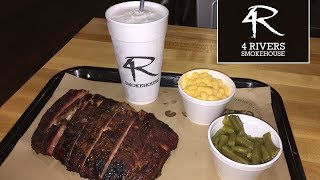 Trying 4 Rivers Smokehouse in Orlando! (Food Review & Tour) | BrandonBlogs