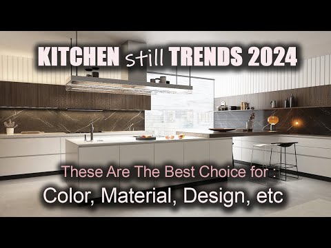 Video: Wall decoration in the kitchen: the choice of materials and technology