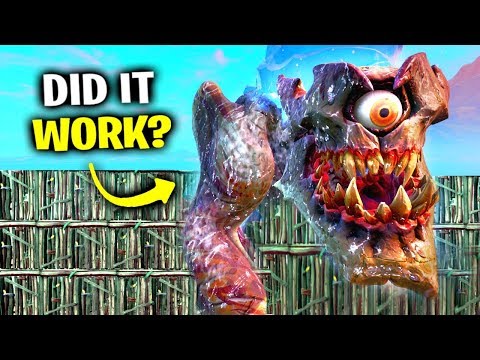 I Tried STOPPING Monster vs Robot Live Event! (Fortnite)