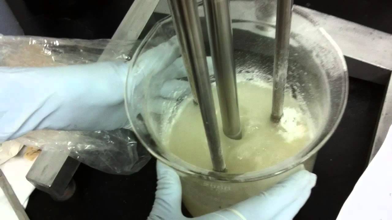 전분용해 (Starch wetting) by HOMO MIXER