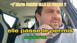 elle passe le permis dans 2 h Estelle prête ? dit 'e moi en commentaire