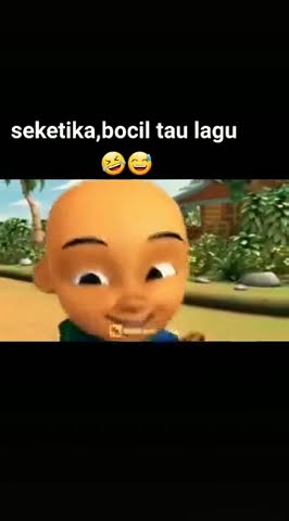 Upin Ipin nyanyiin DJ anjing anjing banget