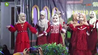 kreasi santri putri murid murid MD-Miftahul Khoirot di acara haflah akhirTahunMD-BADRUL HUDA SABREH