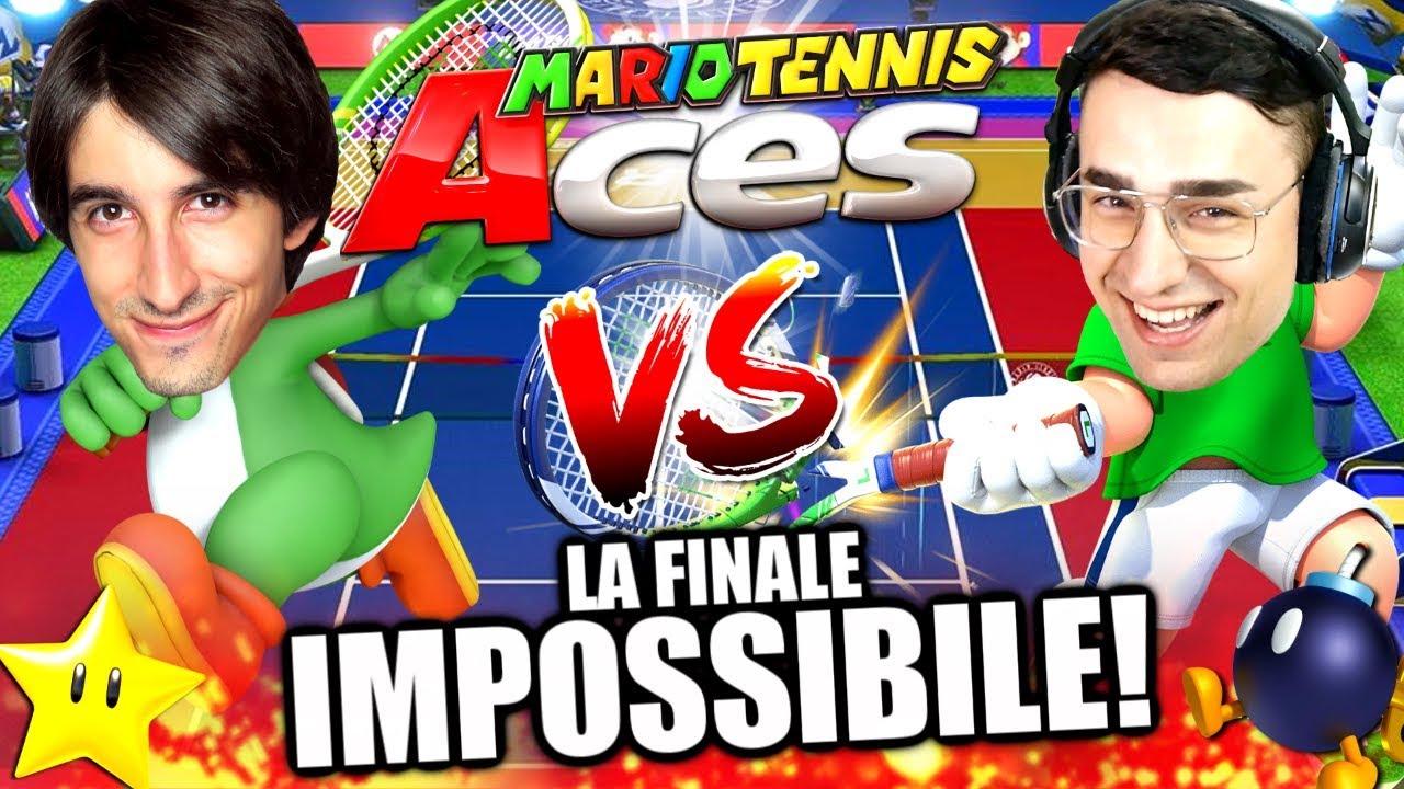 GIOSEPH e TUBERANZA e la FINALE IMPOSSIBILE! 😲 Mario Tennis Aces Gameplay ITA