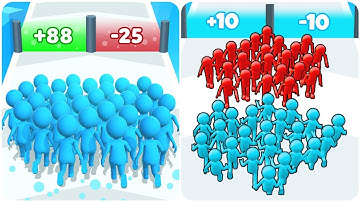 Count master 3D vs Join Clash 3d Max Level gameplay