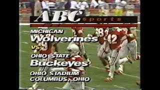 1990 Michigan @ Ohio State; ABC; College Football