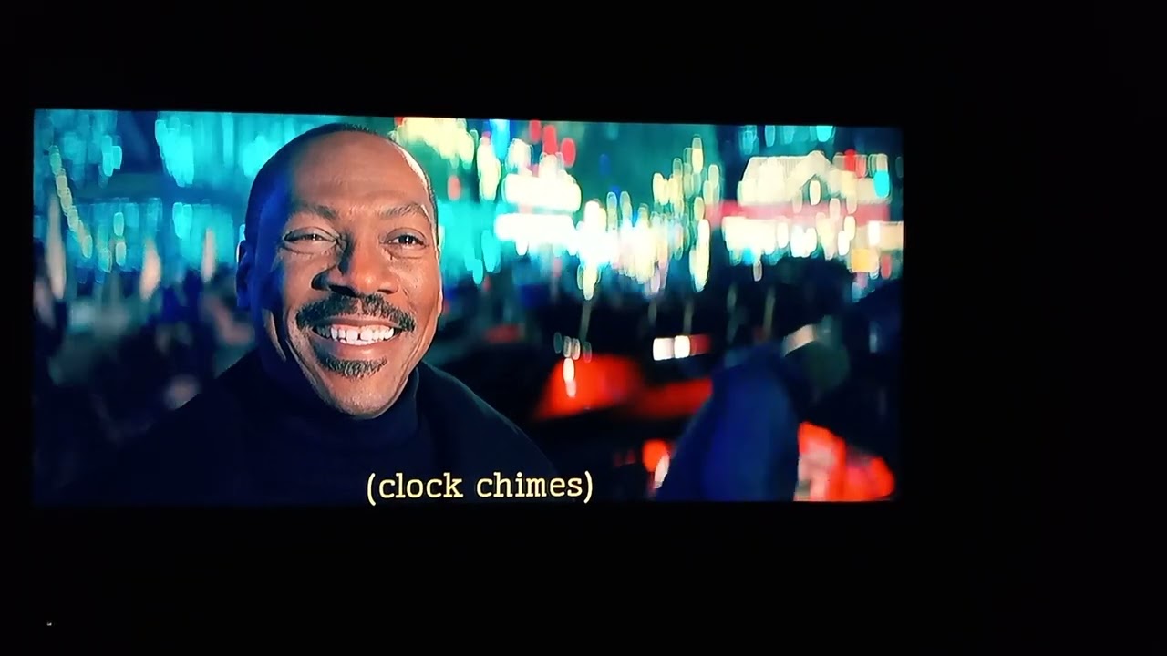 Eddie Murphy Candy Cane Lane 2023 Pepper cheated to clock and Chris turn action figure