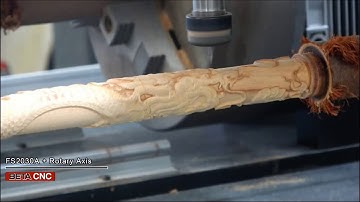 FS2030A 2H +Rotary Axis CNC Router