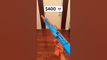 $40 vs $400 Nerf LMG 💀 #shorts