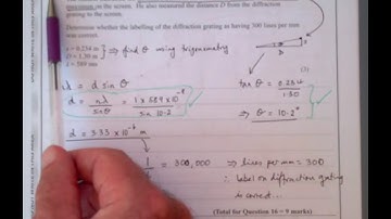 Edexcel IAL Physics Unit 2 May2019 (see improved version in playlist)
