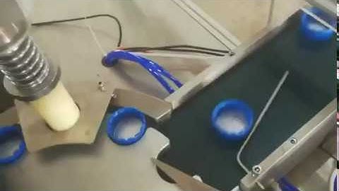 MMC cap lining machine , Cap liner cutting inserting machine with glue , Cap Slitting Machine