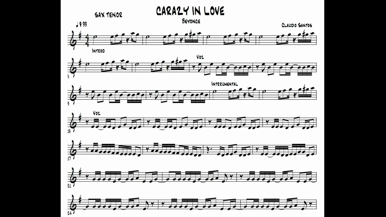 Crazy In Love (feat. Jay-Z) Sheet Music, Beyonce