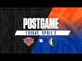 Knicks Media | Postgame vs. Mavericks