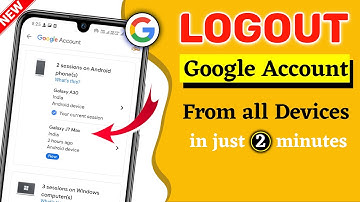 remove google account from another devices | logout from all devices in one click