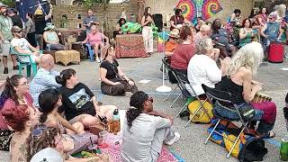 drum circle night market at the portal Jacksonville Florida