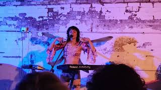 Anmara performs ethereal song "Children's Children" at Staunton Jams spring 2024 with fairy wings