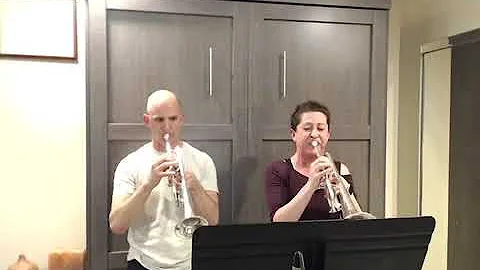Jennifer Marotta and Tom Hooten, Trumpet Duet