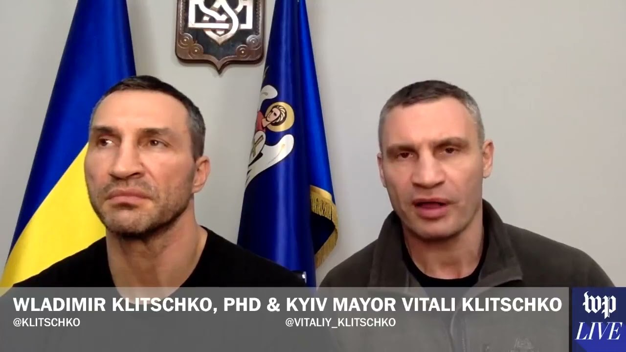 Kyiv Mayor Vitali Klitschko discusses President Zelensky's negotiations  with Russia - YouTube