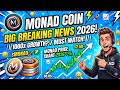 Monad Coin Price Prediction 2026 | Future of MONAD Token? Detailed Analysis!