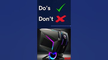 #shorts The Do’s and Don’t Of Buying a #Gaming #PC - PC #Tips