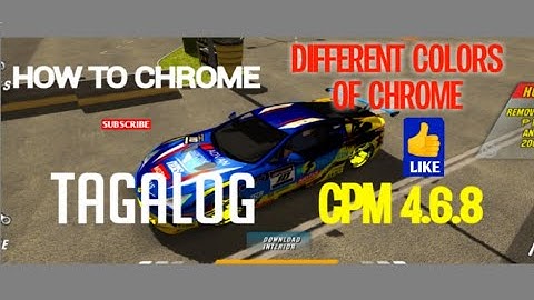 CAR PARKING MULTIPLAYER | HOW TO CHROME using game guardian lahat ng chrome tagalog