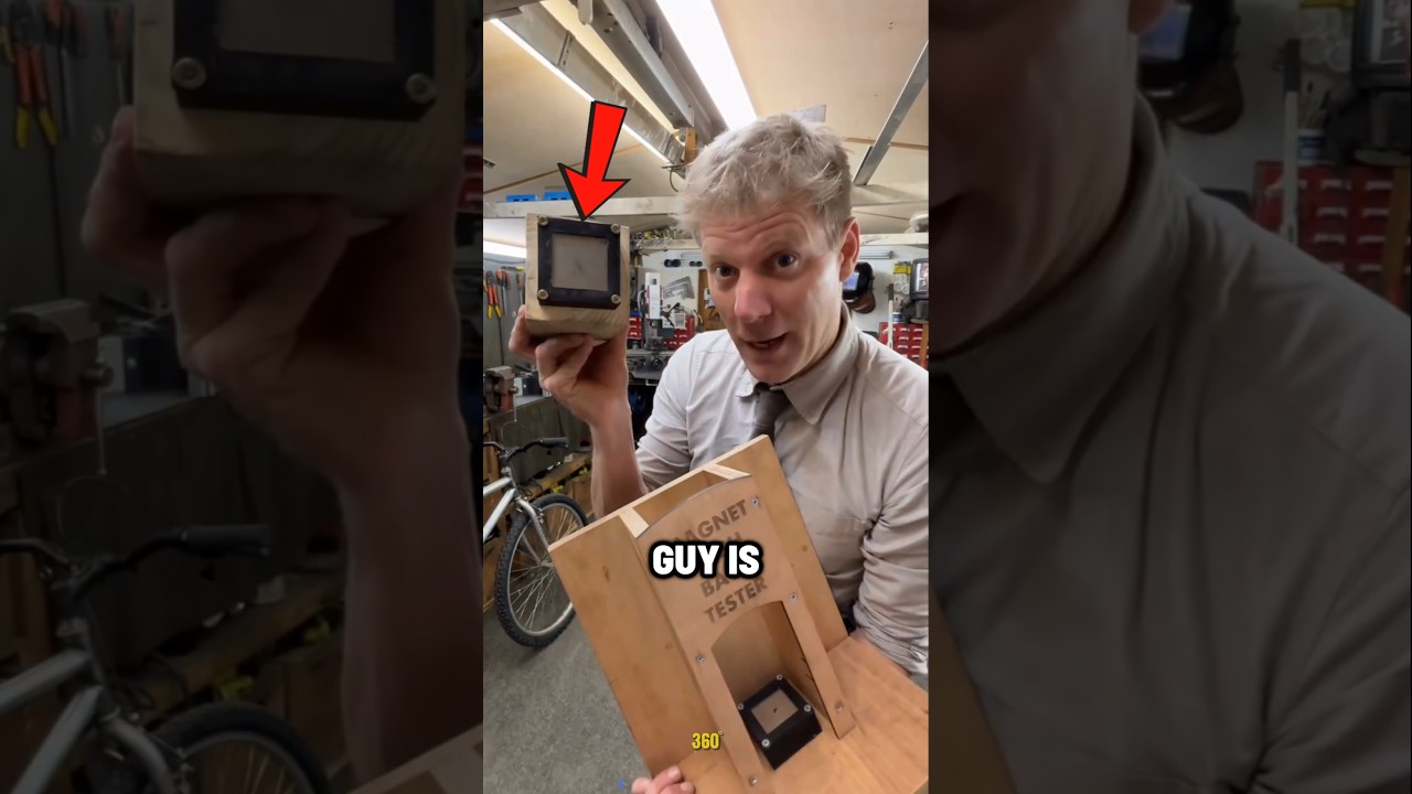 Adding Magnetic Suspension to Bicycle🚲 (@realcolinfurze)