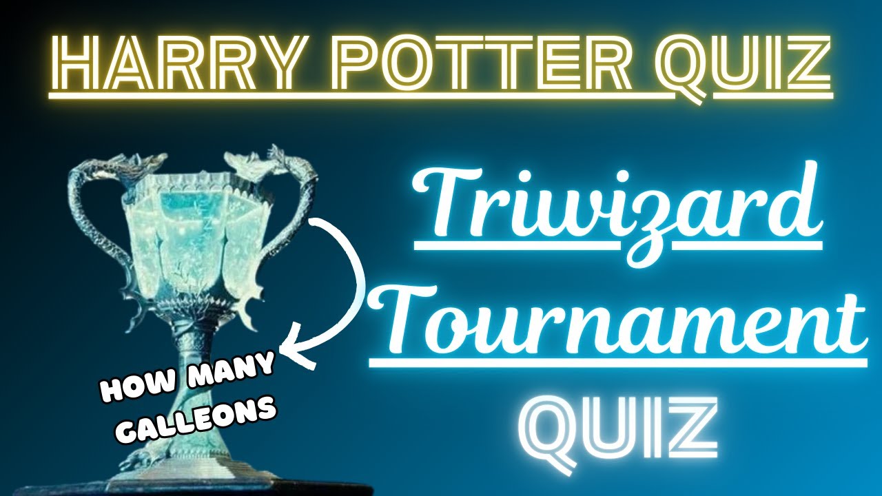 WHAT DID HARRY WIN?? TOUGH Harry Potter TRIWIZARD TOURNAMENT QUIZ