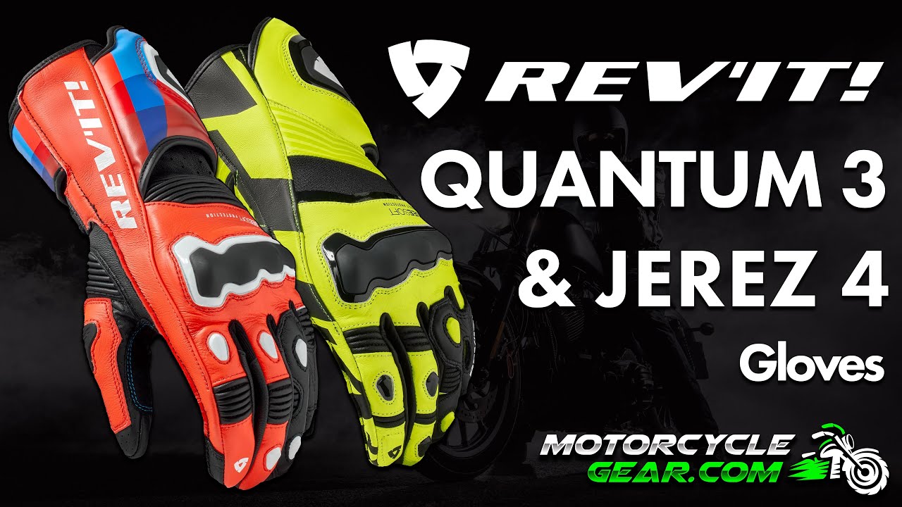 REV'IT! Quantum 3 & Jerez 4 Gloves Review - YouTube