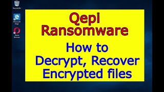 Qepi virus (ransomware). How to decrypt .Qepi files. Qepi File Recovery Guide.